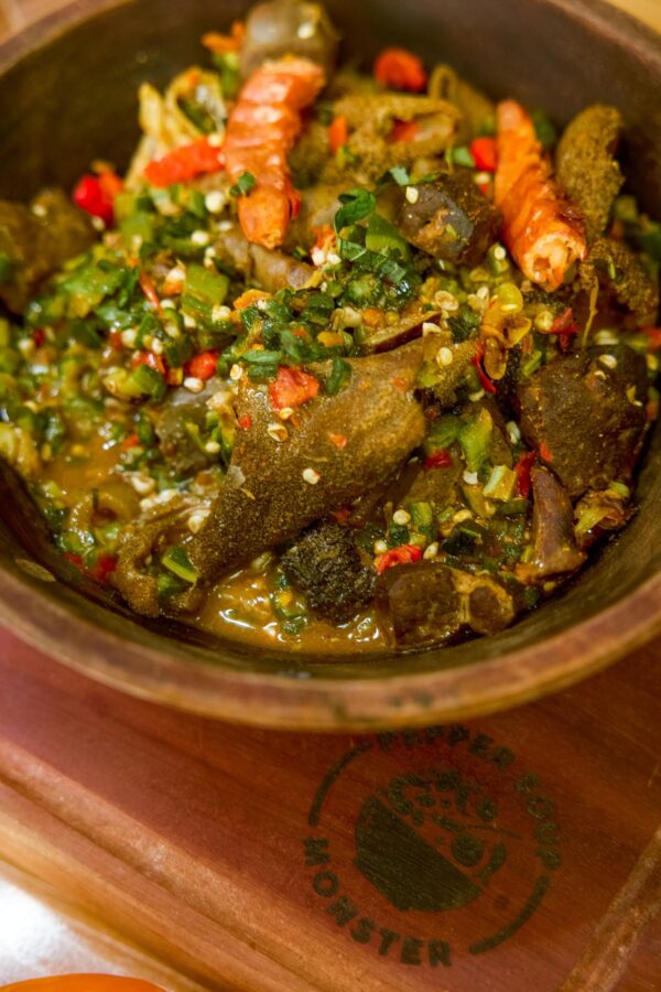 Assorted Okro Peppersoup